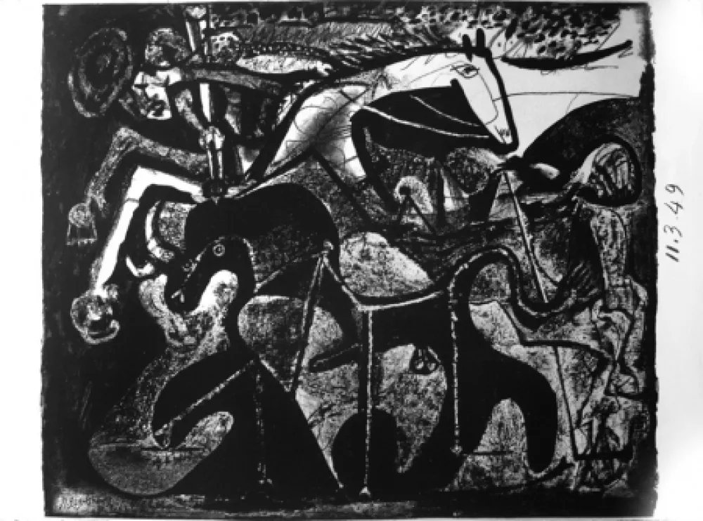 Lithografie Picasso - Picador