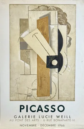 Lithografie Picasso - Picasso  - Galerie Lucie Weill, 1966