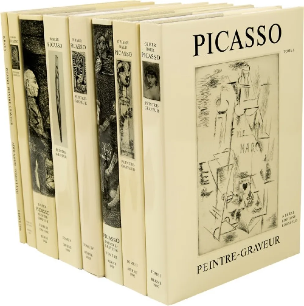 Geïllustreerd Boek Picasso - Picasso Peintre-Graveur.