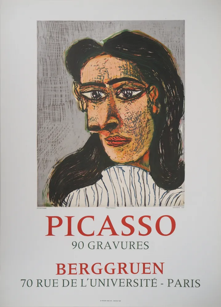 Geïllustreerd Boek Picasso - Portrait de femme, Dora Maar
