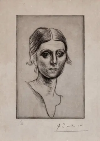 Droge Naald Picasso - Portrait d'Olga Picasso