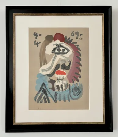 Lithografie Picasso - Portraits Imaginaires 4.4.69 