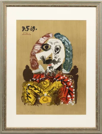 Lithografie Picasso - Portraits Imaginaires 7.5.69