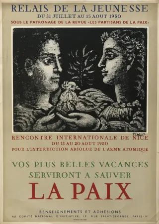 Lithografie Picasso - Relais de la Jeunesse