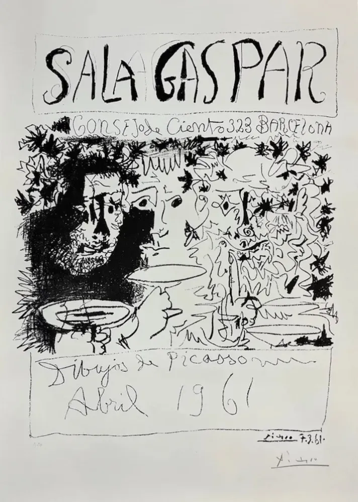 Lithografie Picasso - Sala Gaspar