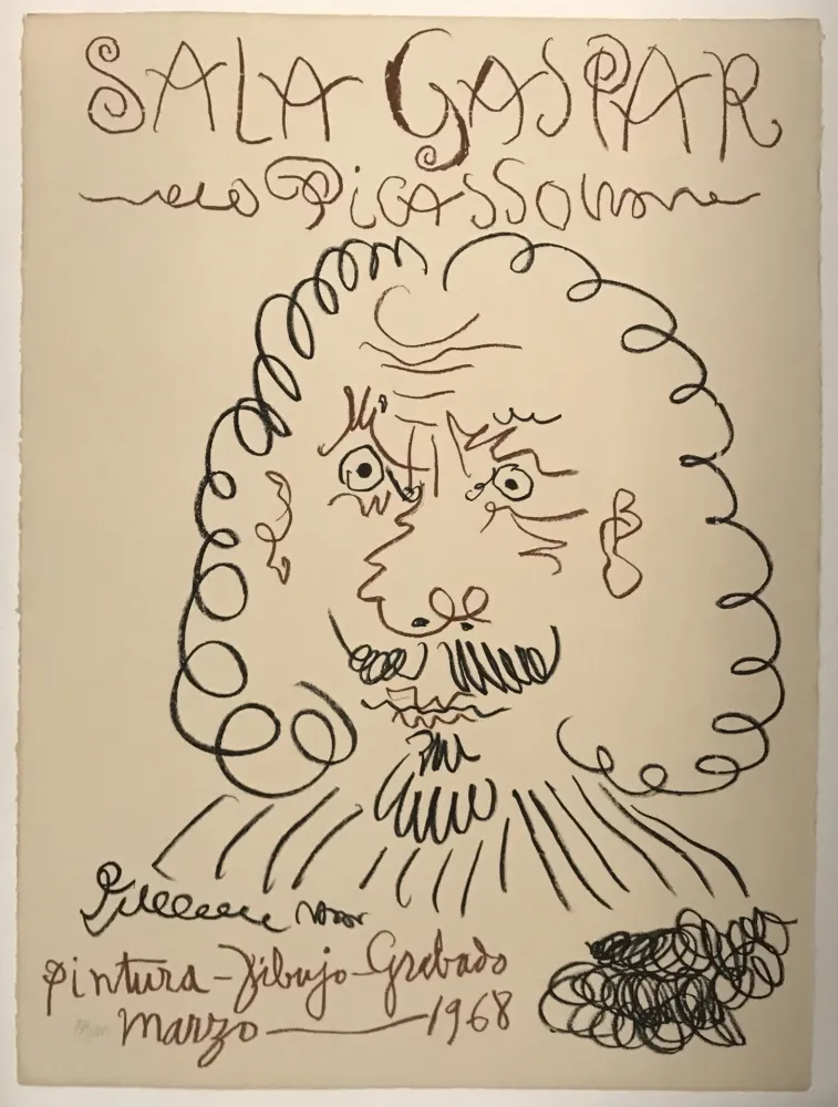 Lithografie Picasso - Sala Gaspar