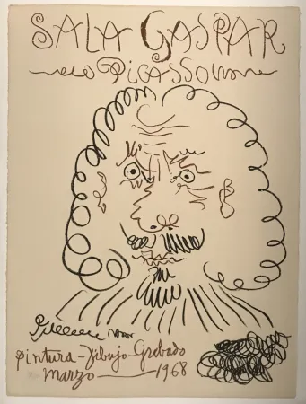 Lithografie Picasso - Sala Gaspar