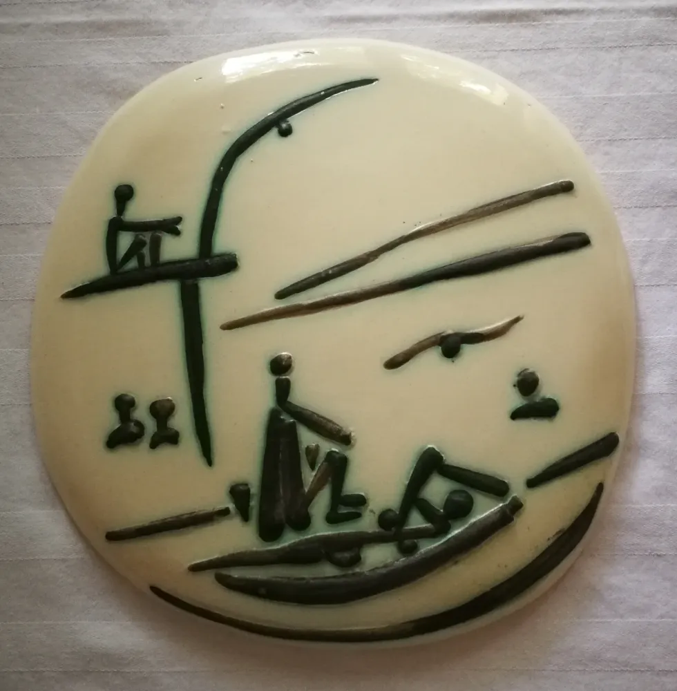 Keramiek Picasso - Scene de plage