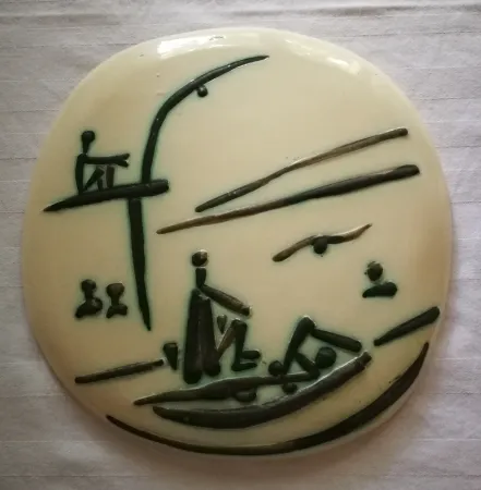 Keramiek Picasso - Scene de plage