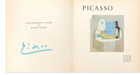 Geïllustreerd Boek Picasso - Signed The Taste of Our Time by Skira Raynal 1953 FIRST EDITION in French