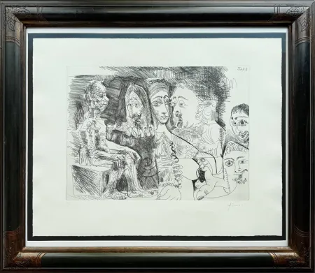 Ets Picasso - Suite 347, 4 avril 1968, L. 17