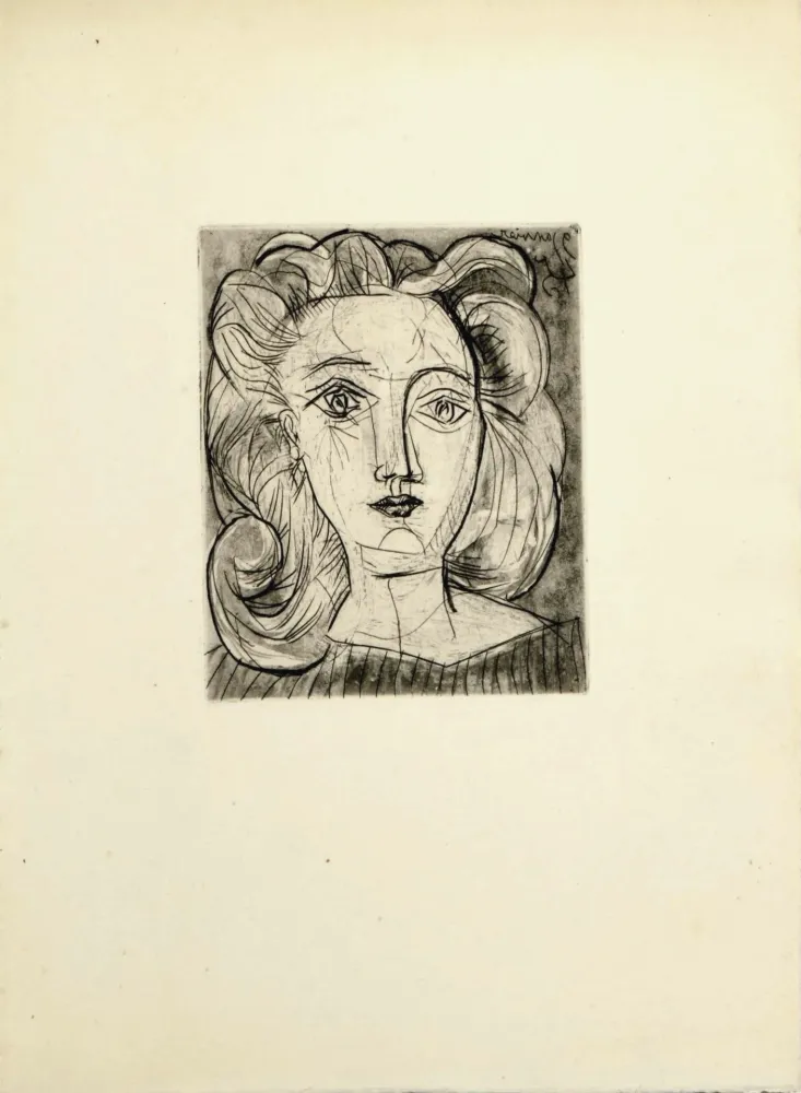 Ets Picasso - Tête de Femme