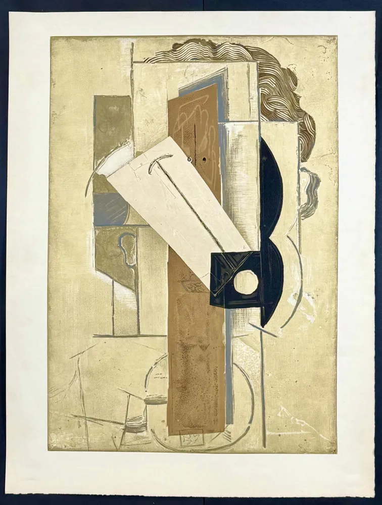 Lithografie Picasso - Tete de Jeune Fille a La Colombe, 1966