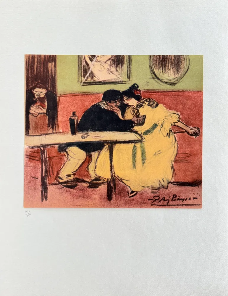 Lithografie Picasso - The Divan