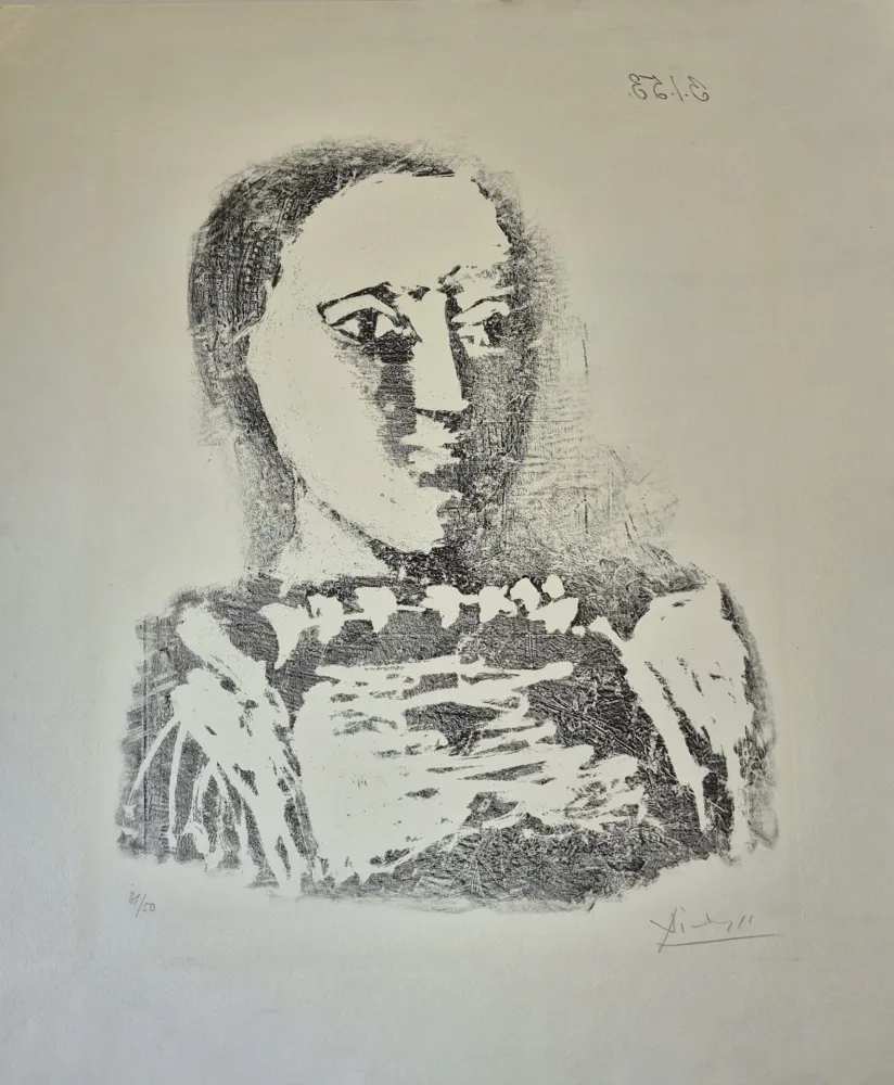 Lithografie Picasso - The Embroidered Sweater