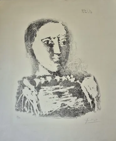 Lithografie Picasso - The Embroidered Sweater