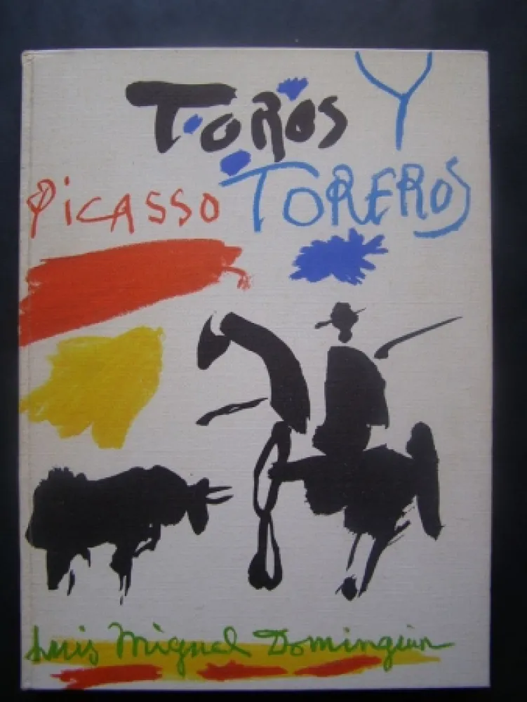 Geïllustreerd Boek Picasso - TOROS Y TOREROS 1961