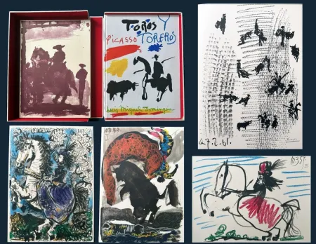 Lithografie Picasso - Toros y Toreros – Deluxe Edition No. 69/150 Cercle d’Art, Paris, 1961