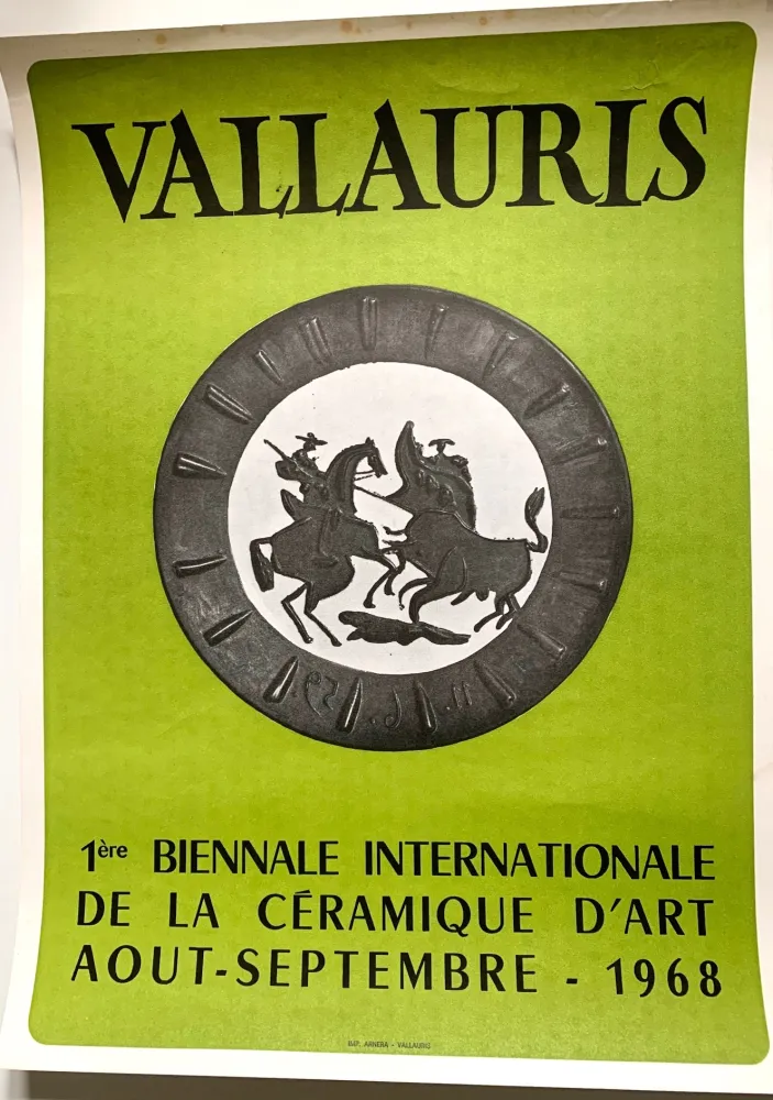 Geen Techniek Picasso - Vallauris - Typographical print