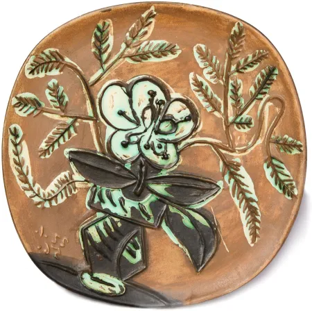 Keramiek Picasso - “Vase au bouquet”