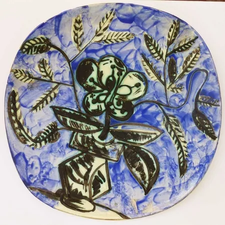 Keramiek Picasso - Vase au bouquet