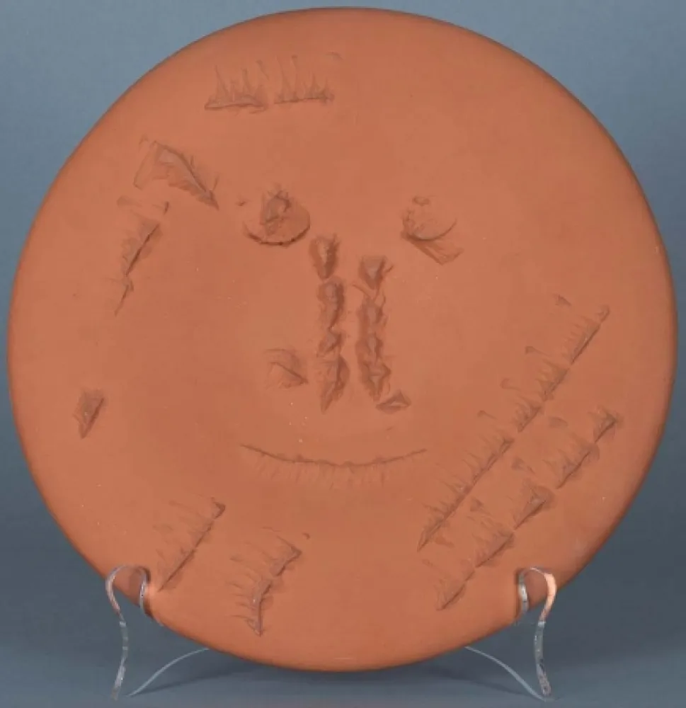 Keramiek Picasso - Visage de face (Full-face Face), 1963