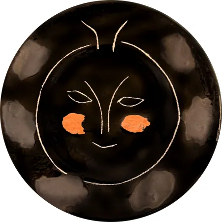 Keramiek Picasso - Visage noir