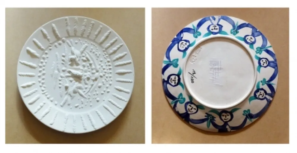 Keramiek Picasso - Visage tourmenté