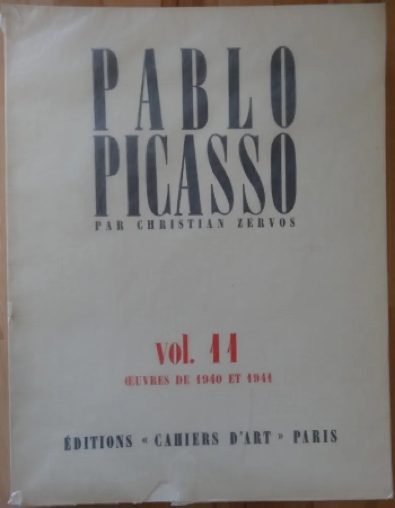 Geïllustreerd Boek Picasso - Zervos Vol 11 (1940-1941)