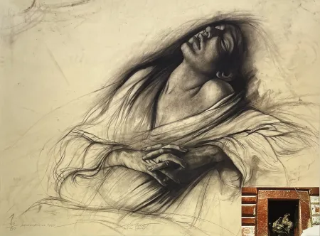 Lithografie Pignon-Ernest - Marie Madeleine de Naples