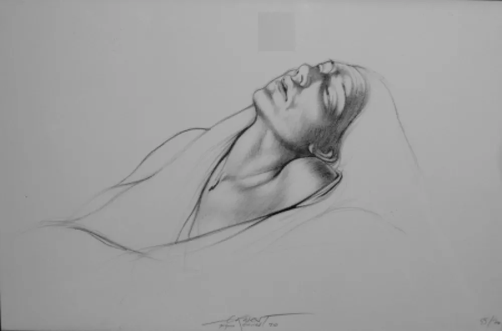 Lithografie Pignon-Ernest - Portrait