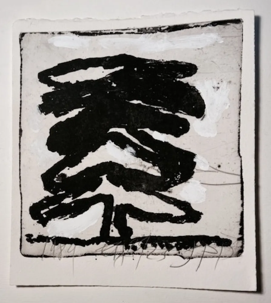 Aquatint Pincemin - Arbre