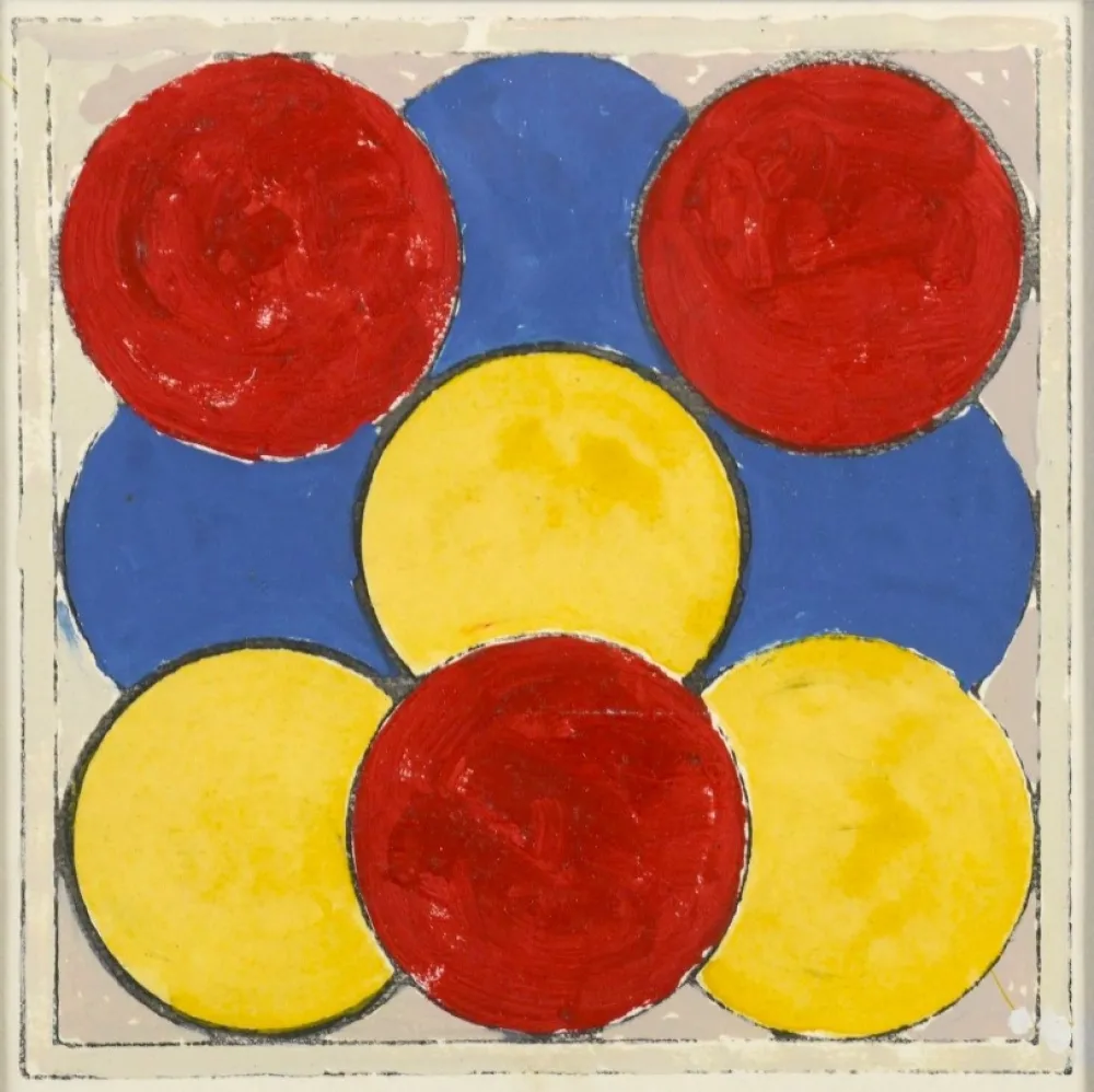 Geen Techniek Pincemin - Gouache, 1991