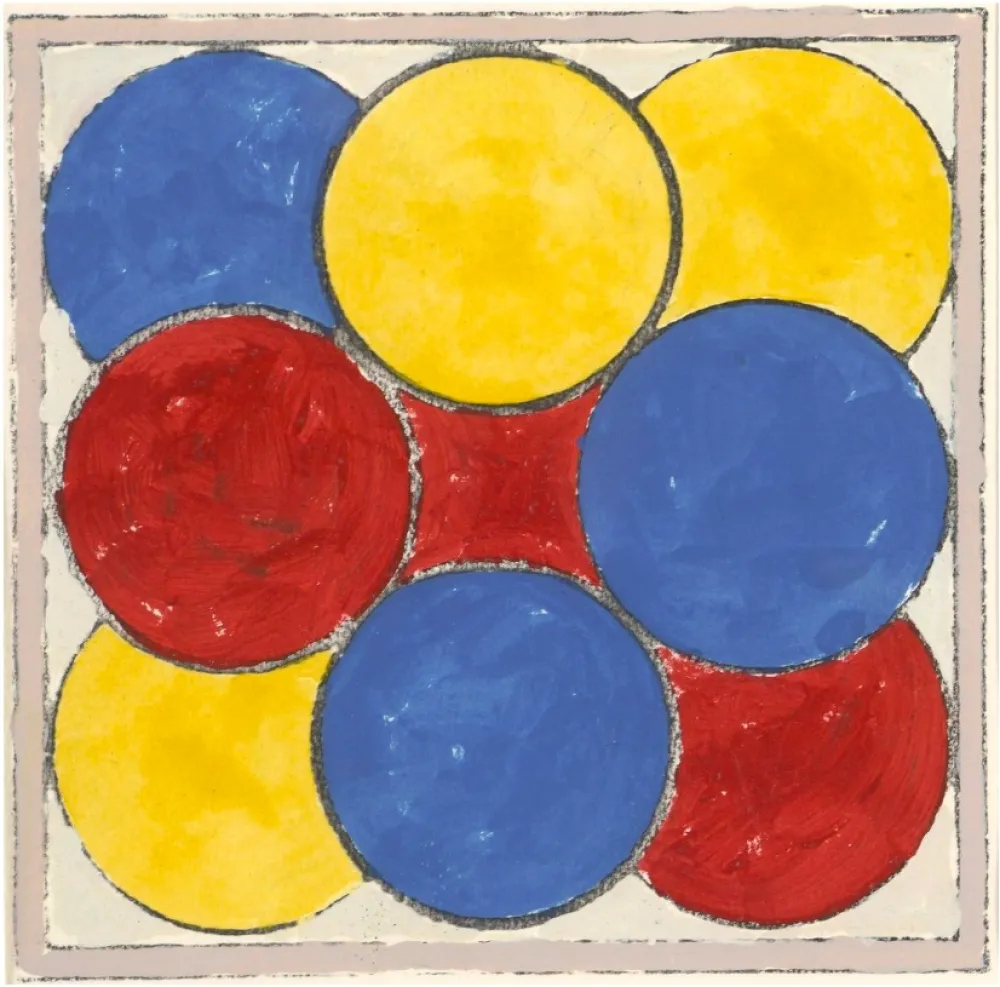 Geen Techniek Pincemin - Gouache sur papier 