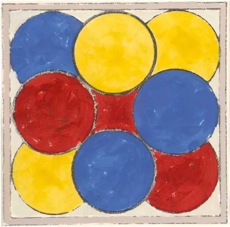 Geen Techniek Pincemin - Gouache sur papier 