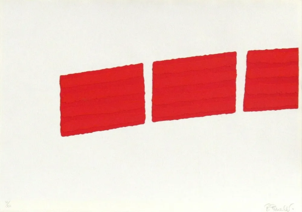 Zeefdruk Pinelli - Pittura R (b)