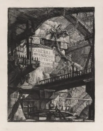 Ets Piranesi - Carceri d' invenzioni frontispicio