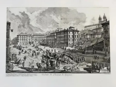 Ets Piranesi - Veduta de la Piazza di Spagna