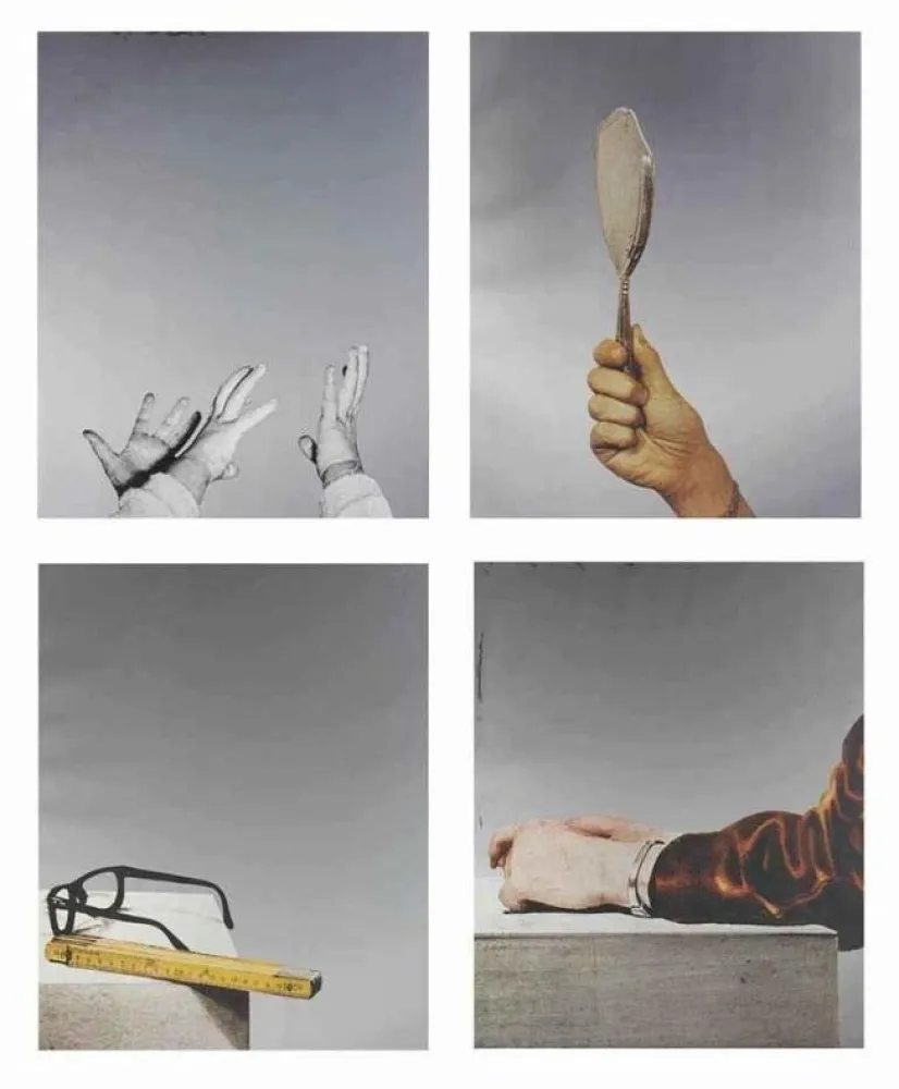 Zeefdruk Pistoletto - Cartella B