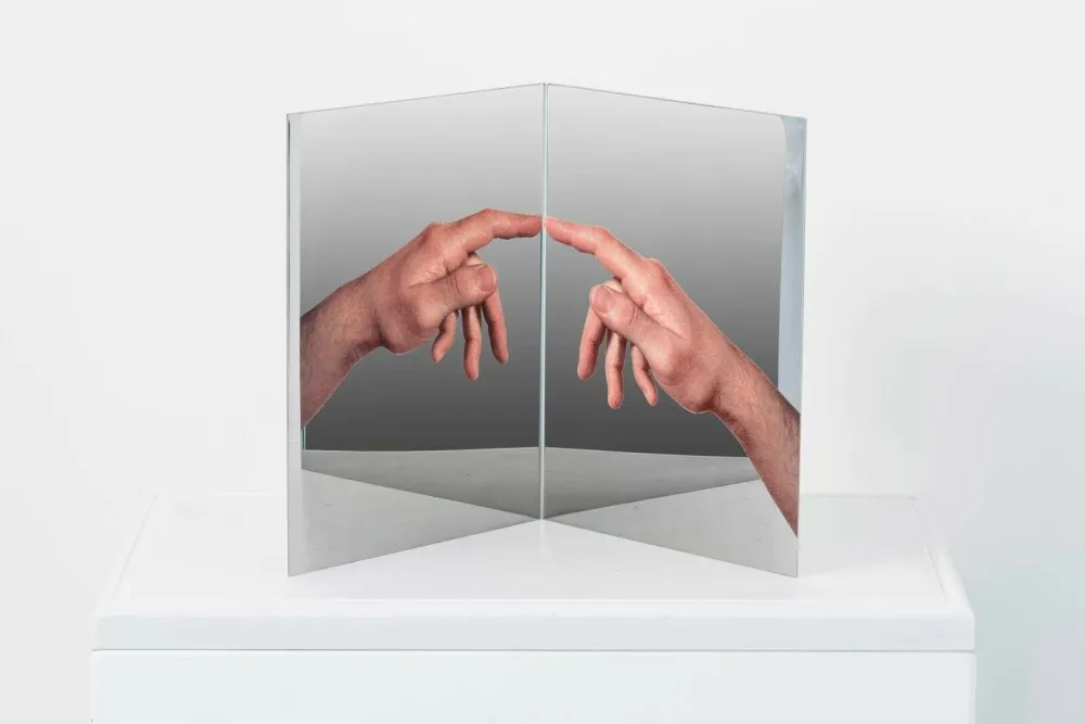 Zeefdruk Pistoletto - ConTatto