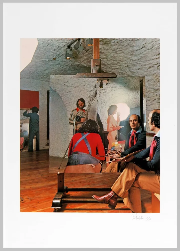 Lithografie Pistoletto - Senza titolo