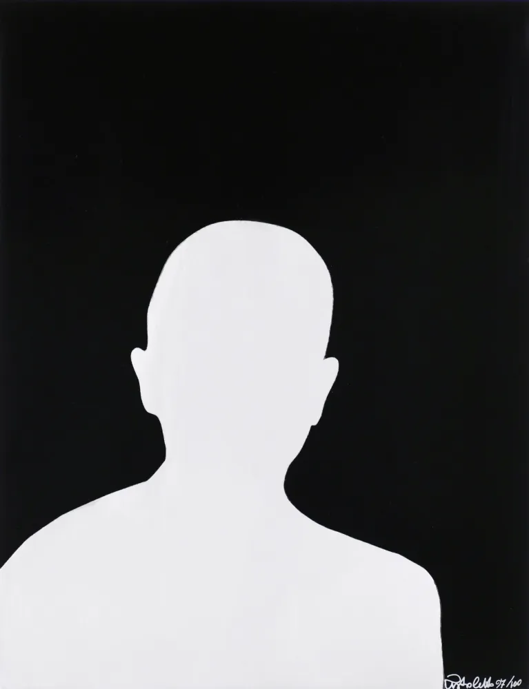 Zeefdruk Pistoletto - Untitled 01