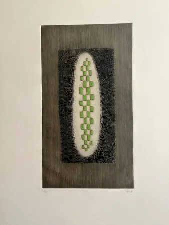 Gravure Piza - Émeraude