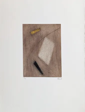 Gravure Piza - Voeux 2005 