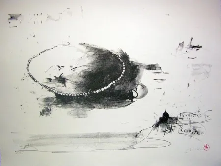 Lithografie Pizzi Cannella - Perle coltivate