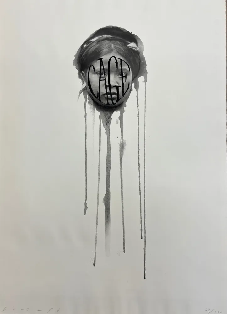 Lithografie Plensa - Arcano