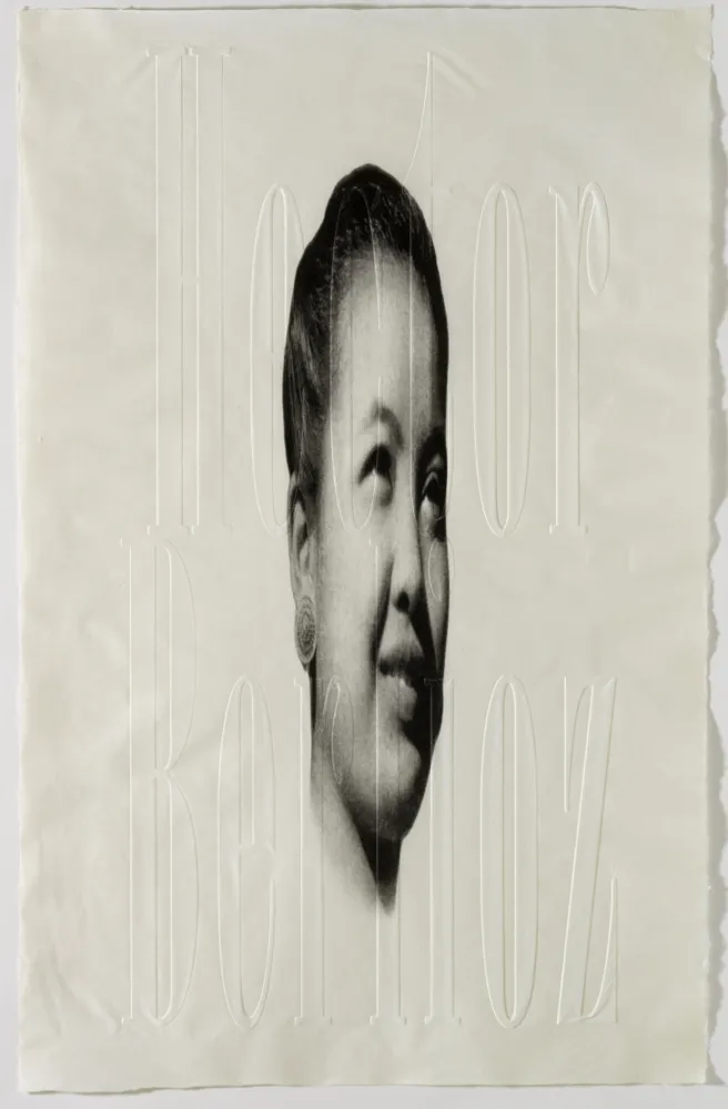 Lithografie Plensa - Berlioz