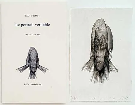 Geïllustreerd Boek Plensa - Le portrait véritable