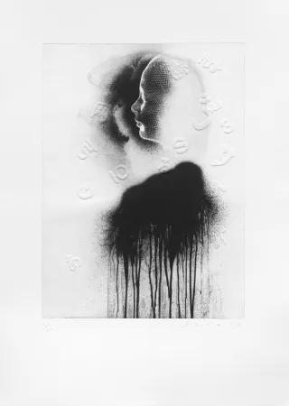 Gravure Plensa - Suite MW 02