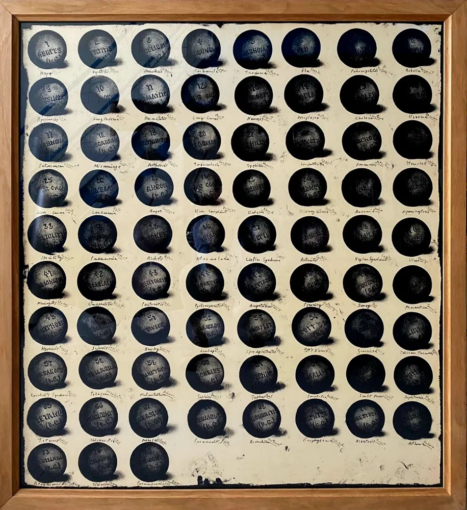 Lithografie Plensa - Twins